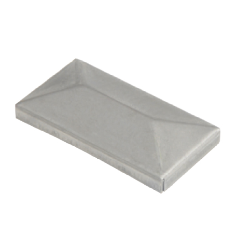 Couvre poteau rectangulaire acier 20x30 à 40x80 - Protection durable