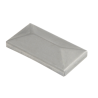 Couvre poteau rectangulaire acier 20x30 à 40x80 - Protection durable