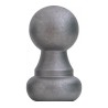 Boule d'ornement pour barreaux de clôtures et portails - base ronde