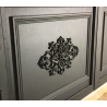 Barre moulurée en aluminium - 35x12mm - L1250mm