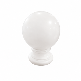 Sphère creuse acier thermolaqué noir mat RAL9005 Ø70 ou Ø90 mm taraudée
