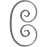 Volute en C 260x165 mm acier forgé queue de carpe – Esse
