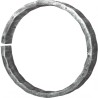 Cercle en fer plat martelé non soudé 12x6mm - Diamètre 99 et 110mm