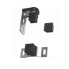 Kit pivots haut et bas avec platine de sol pour portails légers