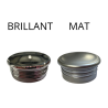 Embout tube rond chromé – finition brillante ou mate | Esse Diffusion