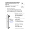 Kit pivots haut et bas avec platine de sol pour portails légers