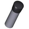 Embout de protection en caoutchouc pour tube de Ø 3 à 60 mm