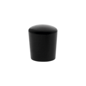 Embout rond en caoutchouc noir ou blanc – Ø3 à 60 mm