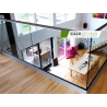 Main courante inox 316 - Ø42,4 MM - Longueur 1M25