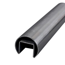 MAIN COURANTE INOX VERRE TUBE Ø42.4 INOXYDABLE 304 M3589