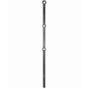 Traverse de fixation de Ø 30 mm longueur 1200 mm - 3 trous Ø25 et 30 m