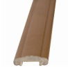 Main courante en laiton mouluré de section 45x14 mm - Longueur 2 mètre