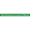 Main courante en U laiton massif mouluré – finition brute ou pré-polie, de 45 à 58 mm