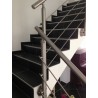 Tube rond inox brossé pour main courante – Ø42.4, Ø48.3, Ø60.3 mm