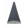 Barre demi-ronde en acier 50 x 10 mm. Longueurs 1 à 3 mètres