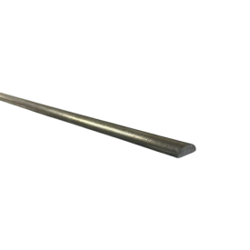 Barre demi-rond en acier 14x4 mm pour assemblage de volutes