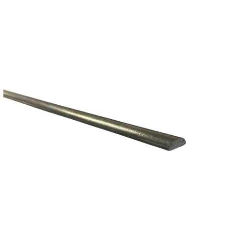 Barre demi-rond en acier 14x4 mm pour assemblage de volutes