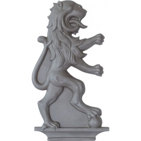 Lion en fonte pour décor de portail - 315x170mm