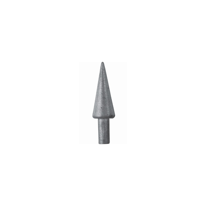 Pointe de lance conique en aluminium Ø16mm